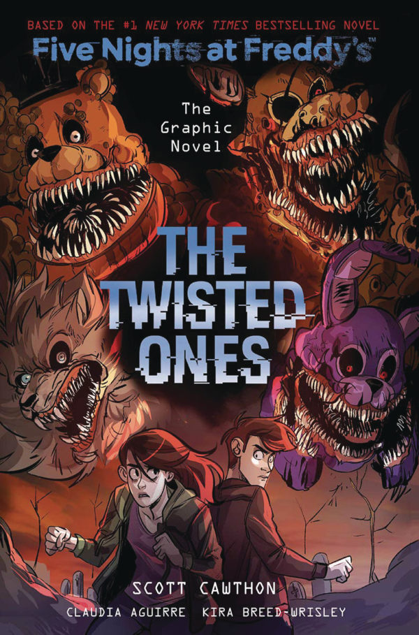 FIVE NIGHTS AT FREDDY’S GN #2: The Twisted Ones (Hardcover edition)