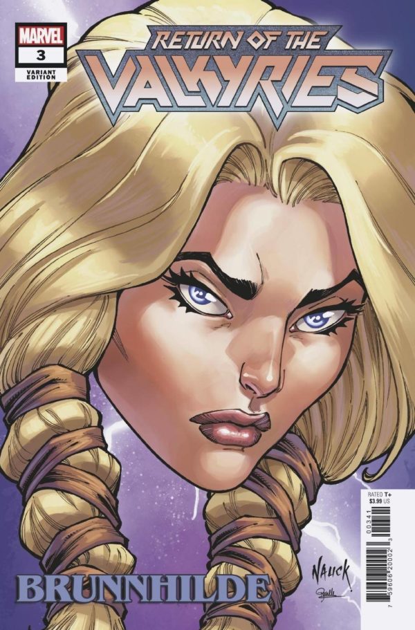 KING IN BLACK: RETURN OF THE VALKYRIES #3: Todd Nauck Headshot cover
