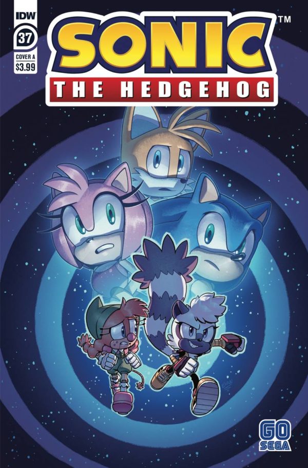 SONIC THE HEDGEHOG (2018 SERIES) #37: Evan Stanley cover A