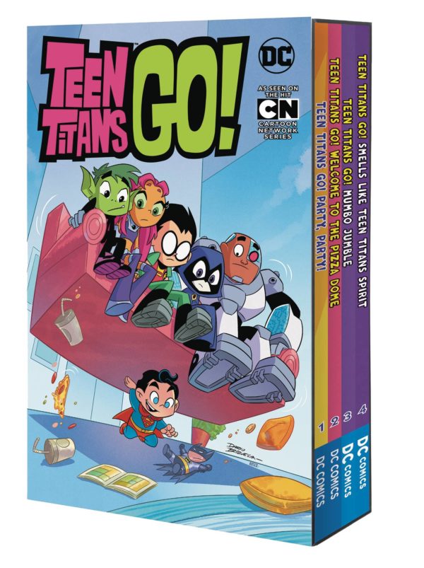 TEEN TITANS GO TP (2014 SERIES) #1234: #1-4 box set (#1-24)