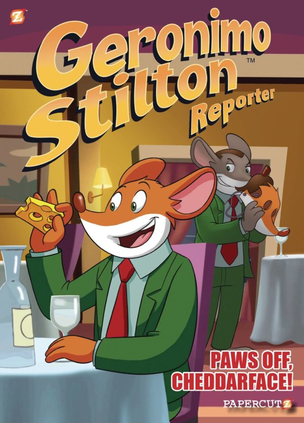 GERONIMO STILTON REPORTER GN #6: Paws off Cheddaface (Hardcover edition)