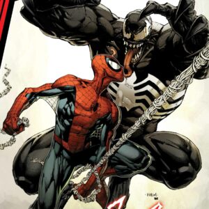 VENOM (2018 SERIES) #33: David Finch Venon VS. Spider-man cover