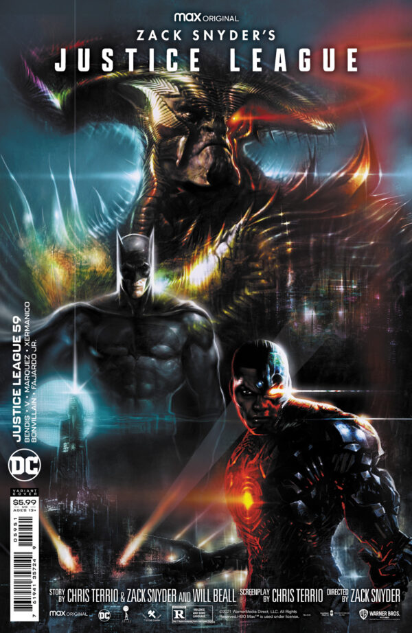 JUSTICE LEAGUE (2018 SERIES) #59: Liam Sharp Snyder Cut cover E