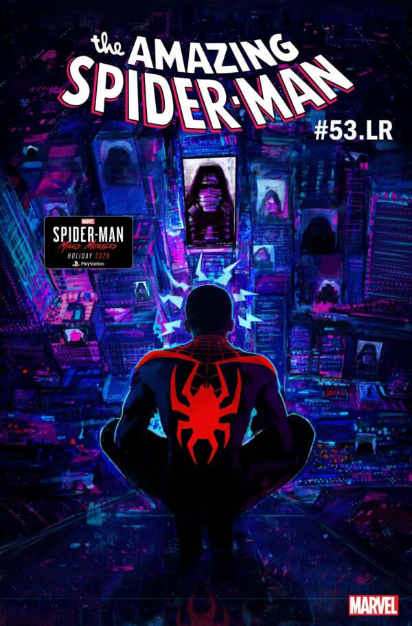 AMAZING SPIDER-MAN (2018-2022 SERIES) #53: #53.LR (Jason Hickey Marvel’s Spider-man: Miles Morales cove
