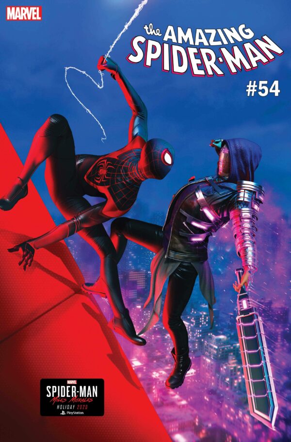 AMAZING SPIDER-MAN (2018-2022 SERIES) #54: Gavin Goulden Marvel’s Spider-man Miles Morales cover