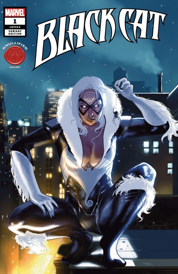 BLACK CAT (2021 SERIES) #1: Taurin Clarke Knullified cover