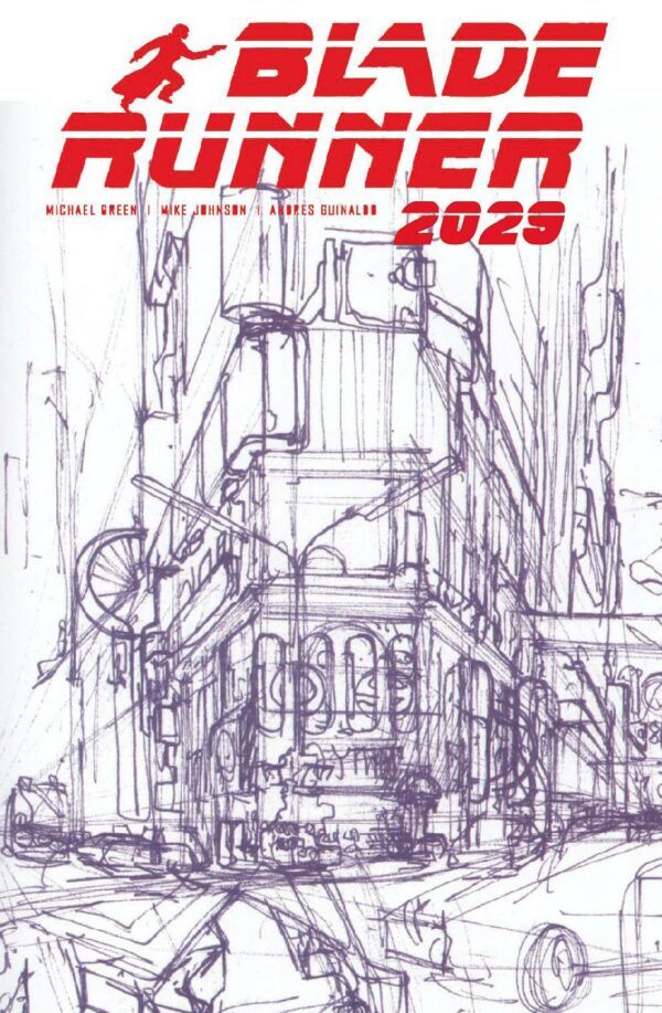 BLADE RUNNER 2029 #1: Syd Mead cover B