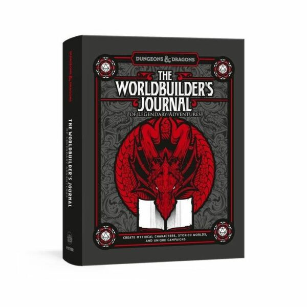 DUNGEONS AND DRAGONS 5TH EDITION #98: Worldbuilder’s Journal of Legendary Adventures