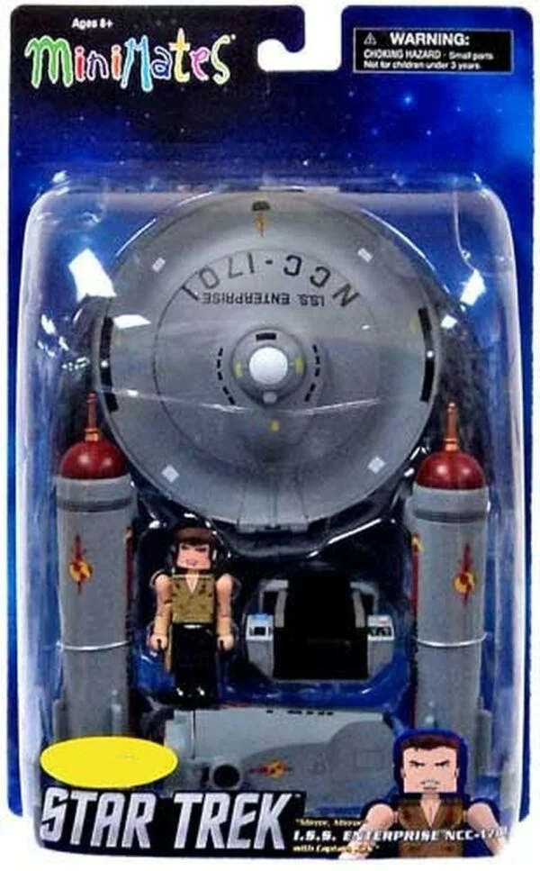 STAR TREK MINIMATES: THE ORIGINAL SERIES #9001: Mirror Universe Enterprise Vehicle