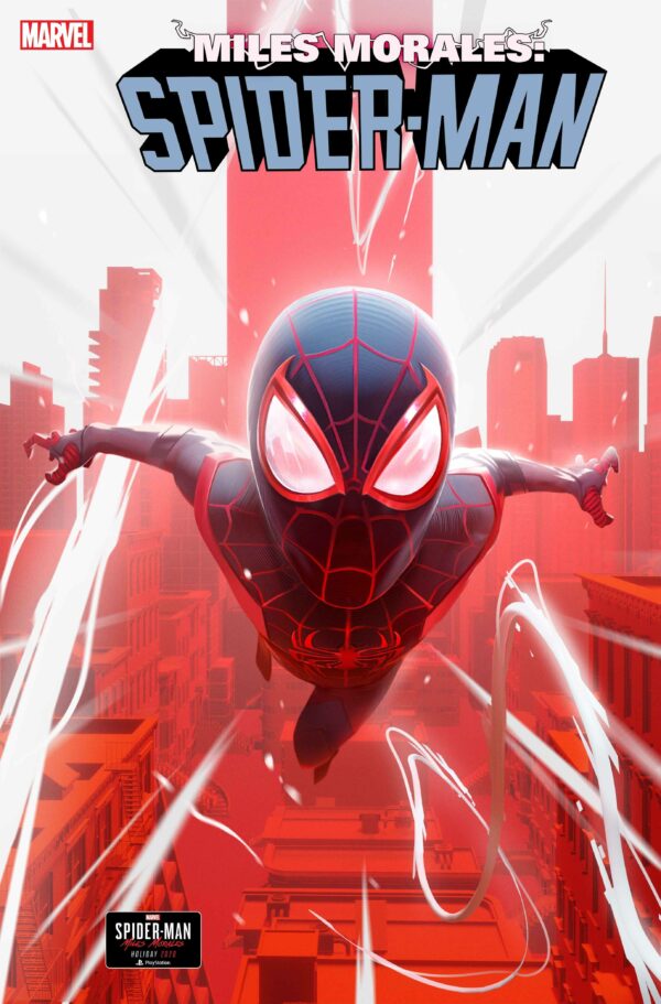 MILES MORALES: SPIDER-MAN (2018-2022 SERIES) #21: Nick Schumacher Marvel’s Spider-man Miles Morales cover