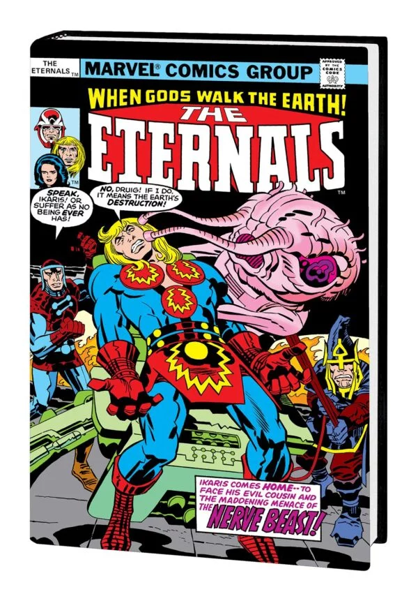 ETERNALS COMPLETE SAGA OMNIBUS (HC) #0: Jack Kirby Direct Market cover