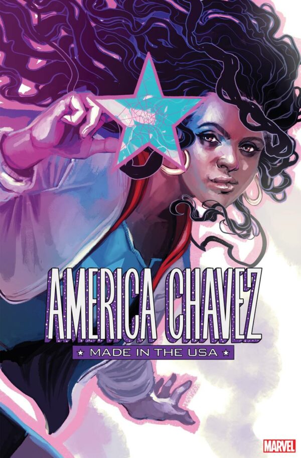 AMERICA CHAVEZ: MADE IN USA #1: Stephanie Hans cover