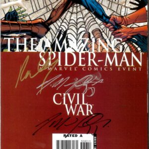 AMAZING SPIDER-MAN (1962-2018 SERIES) #536: Signed by J Michael Straczynski & Ron Garney (COA) 9.2 (NM)