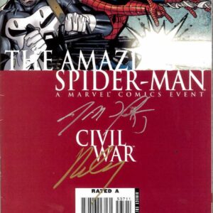 AMAZING SPIDER-MAN (1962-2018 SERIES) #537: Signed by J Michael Straczynski & Ron Garney (COA) 9.2 (NM)
