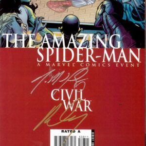 AMAZING SPIDER-MAN (1962-2018 SERIES) #538: Signed by J Michale Straczynski & Ron Garney (COA) 9.2 (NM)
