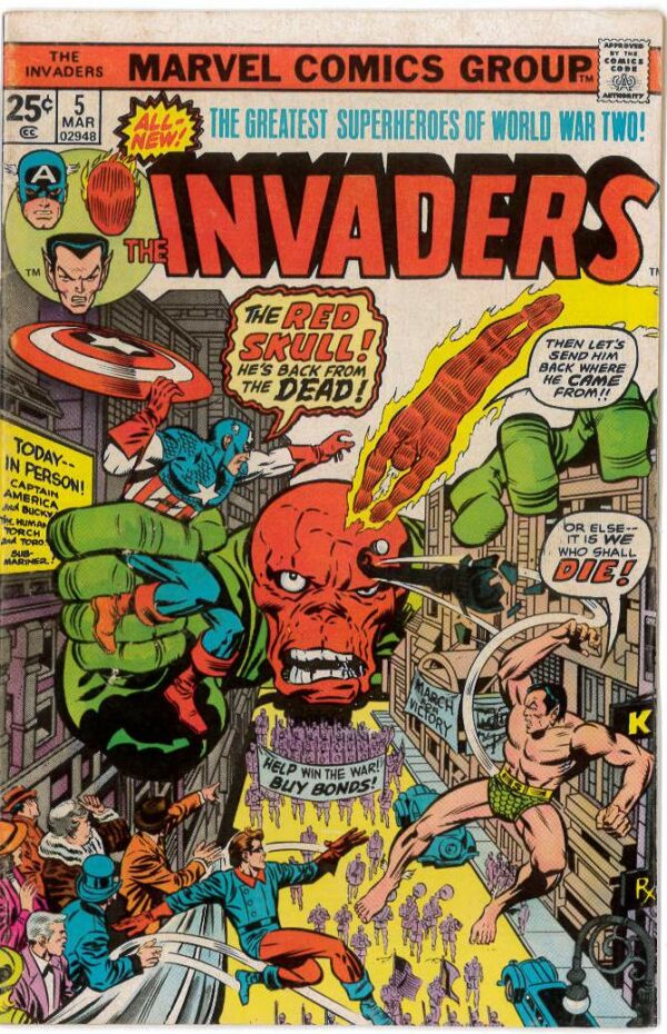 INVADERS (1975-1979 SERIES) #5: 6.0 (FN)