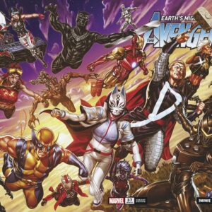 AVENGERS (2018 SERIES) #37: Mark Brooks Fortnite cover