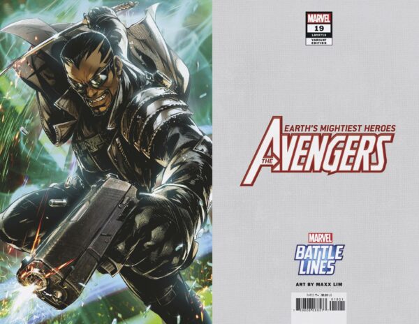 AVENGERS (2018 SERIES) #19: Maxx Lim Marvel Battle Lines cover