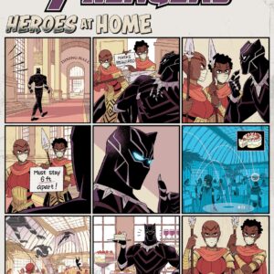 AVENGERS (2018 SERIES) #36: Gurihiru Heroes at Home cover