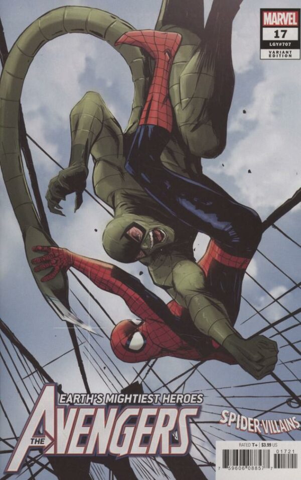 AVENGERS (2018 SERIES) #17: Lee Garbett Spider-man Villains cover