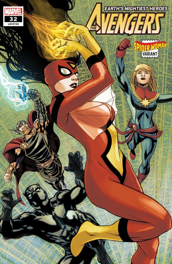AVENGERS (2018 SERIES) #32: Mike McKone Spider-Woman cover