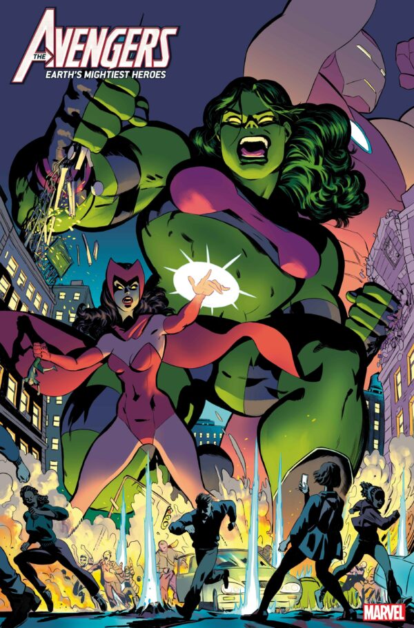 AVENGERS (2018 SERIES) #37: Javier Rodriguez Where Avengers Dwell Horror cover