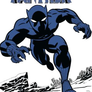 BLACK PANTHER (2018 SERIES) #24: Michael Cho Black Panther Two-Tone cover