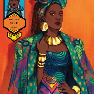 BLACK PANTHER (2018 SERIES) #24: Jen Bartel Shuri Women’s History Month cover