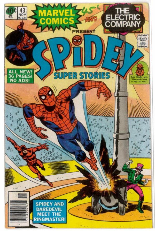 SPIDEY SUPER STORIES #43: 7.5 (VF)