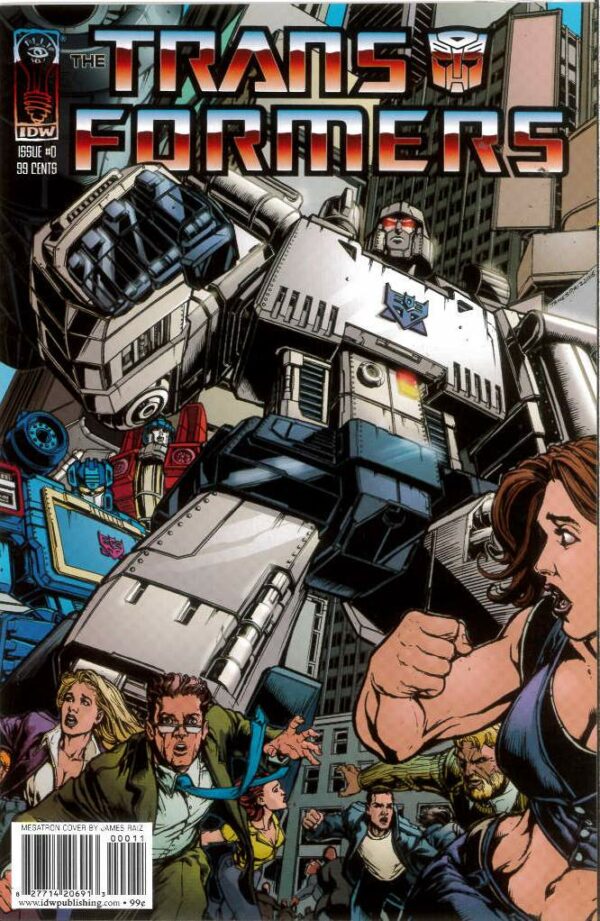 TRANSFORMERS #0: PRELUDE TO INFILTRATION #0: #0 (James Raiz Megatron cover)