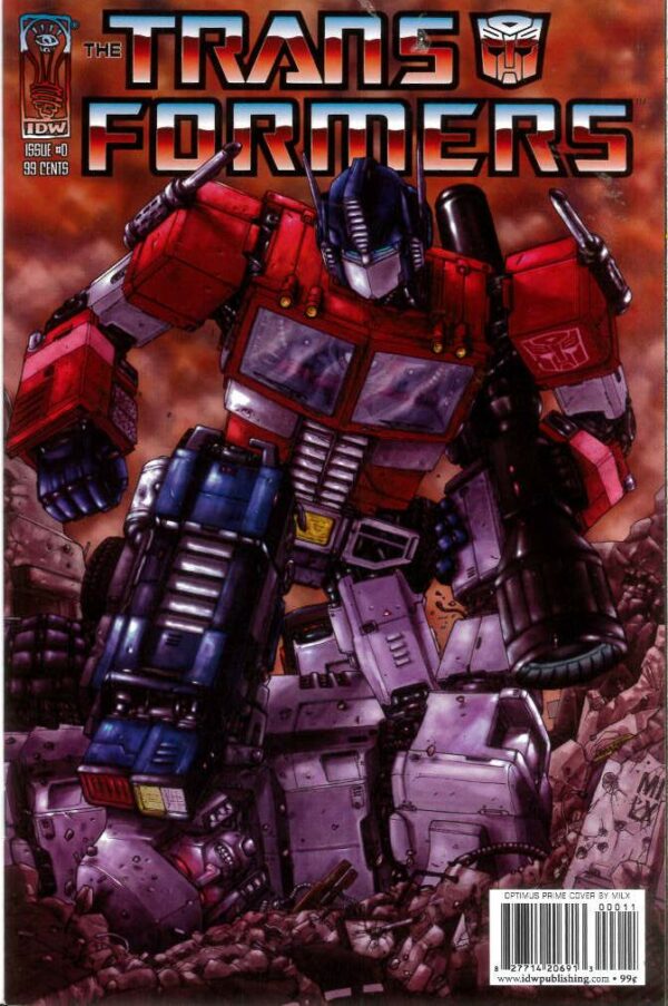 TRANSFORMERS #0: PRELUDE TO INFILTRATION #0: #0 (Milx Optimus Prime cover)