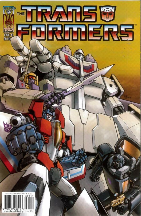 TRANSFORMERS #0: PRELUDE TO INFILTRATION #0: #0 (E.J. Su Decepticons cover)