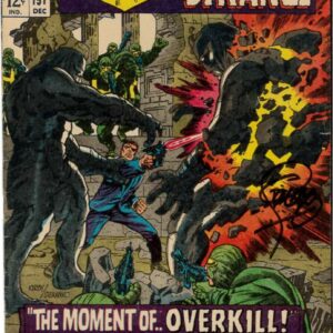 STRANGE TALES (1951-1976 SERIES) #151: Signed by Jim Steranko (COA) 7.0 (FN/VF)