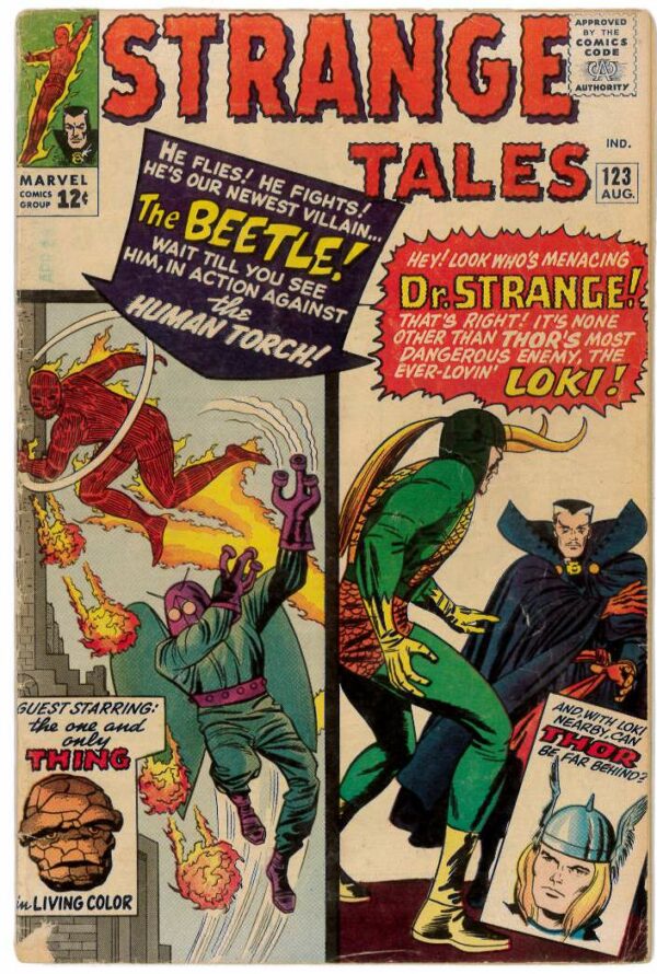 STRANGE TALES (1951-1976 SERIES) #123