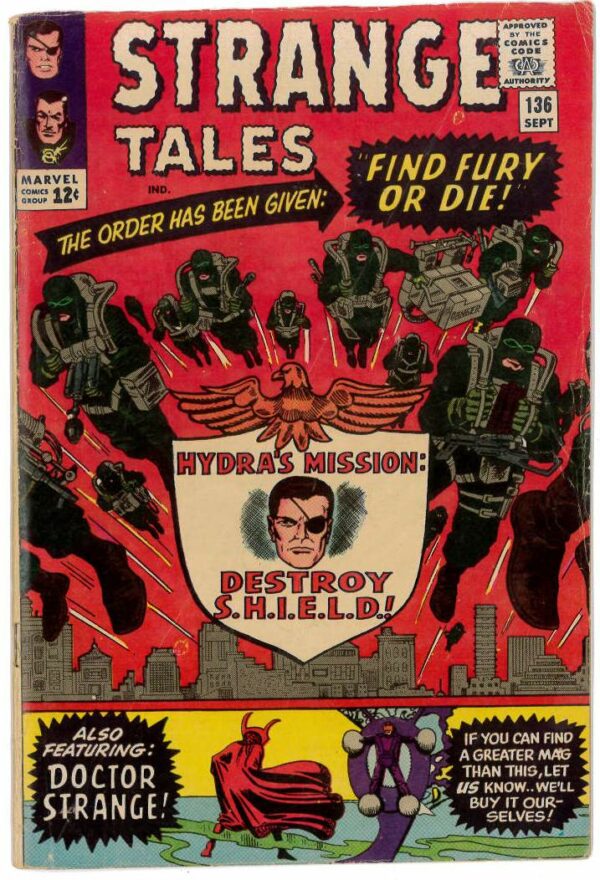 STRANGE TALES (1951-1976 SERIES) #136