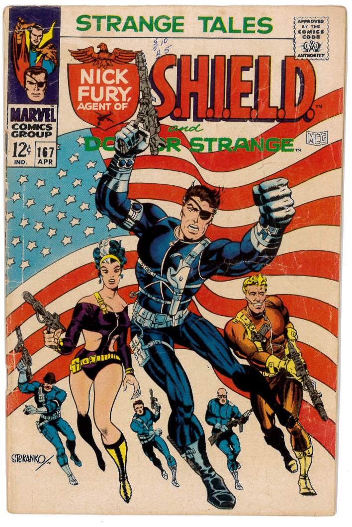 STRANGE TALES (1951-1976 SERIES) #167 STRANGE TALES (1951-1976 SERIES) #167