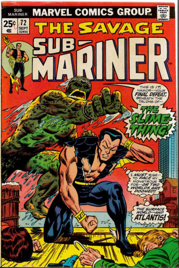 SUB-MARINER (1968-1974 SERIES) #72: 9.2 (NM)