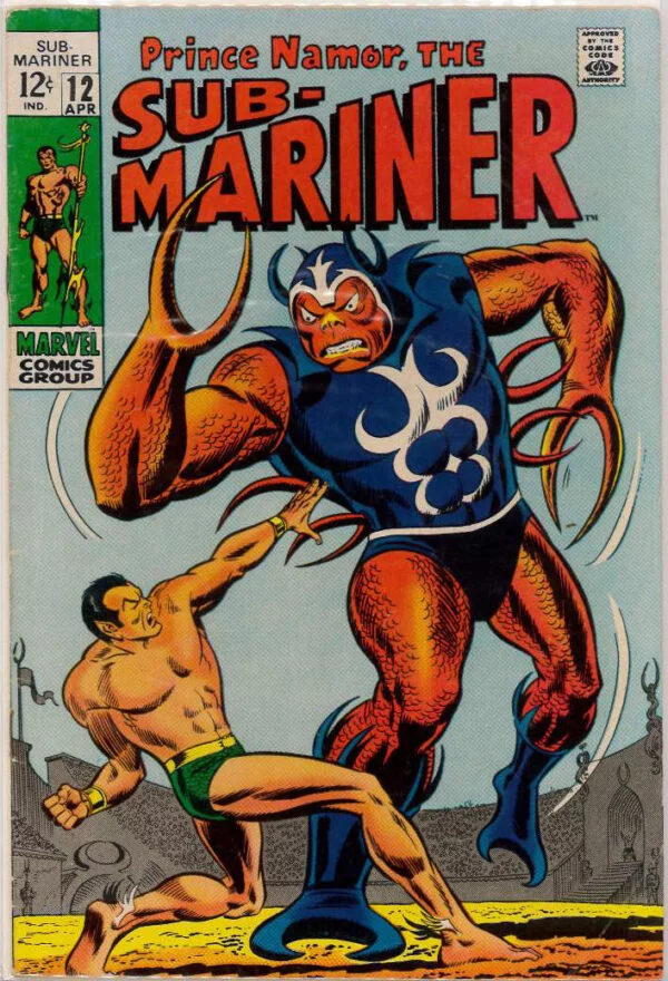 SUB-MARINER (1968-1974 SERIES) #12: 9.0 (VF/NM)