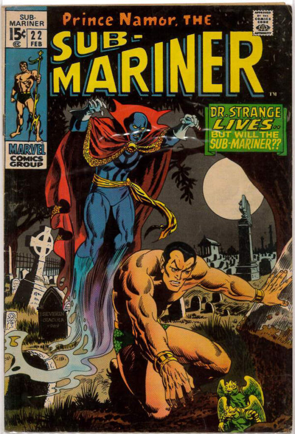 SUB-MARINER (1968-1974 SERIES) #22: 9.0 (VF/NM)