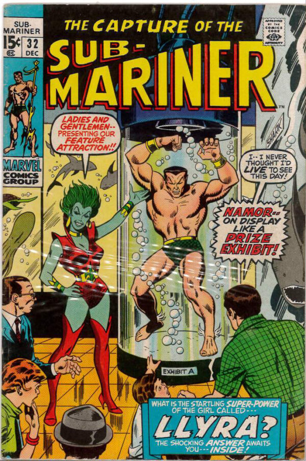 SUB-MARINER (1968-1974 SERIES) #32: 9.0 (VF/NM)