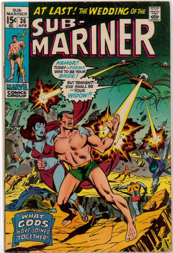 SUB-MARINER (1968-1974 SERIES) #36: 9.0 (VF/NM)