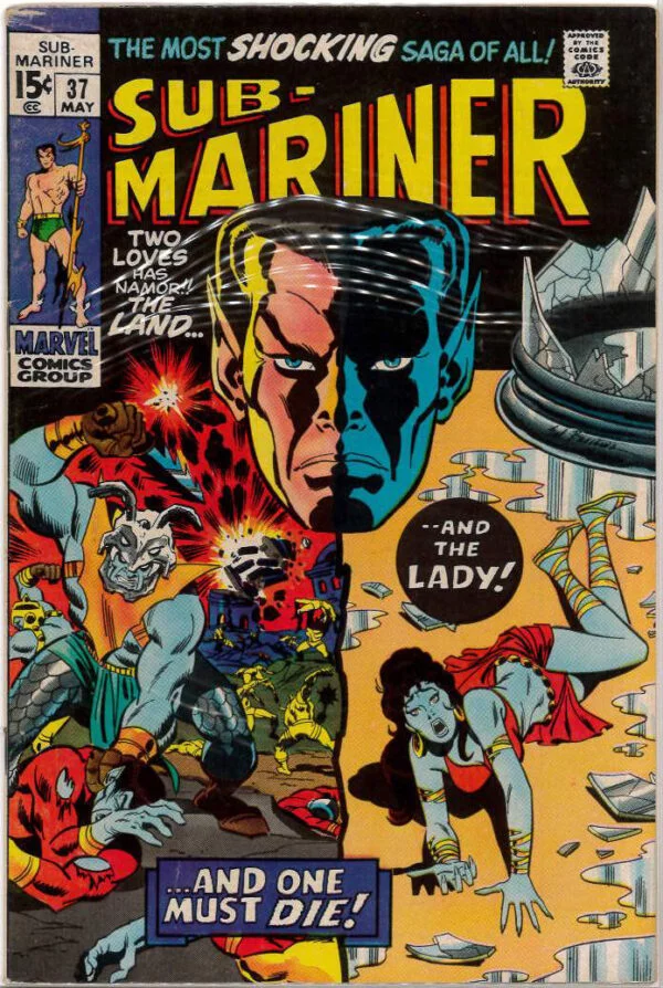 SUB-MARINER (1968-1974 SERIES) #37: 8.0 (VF)