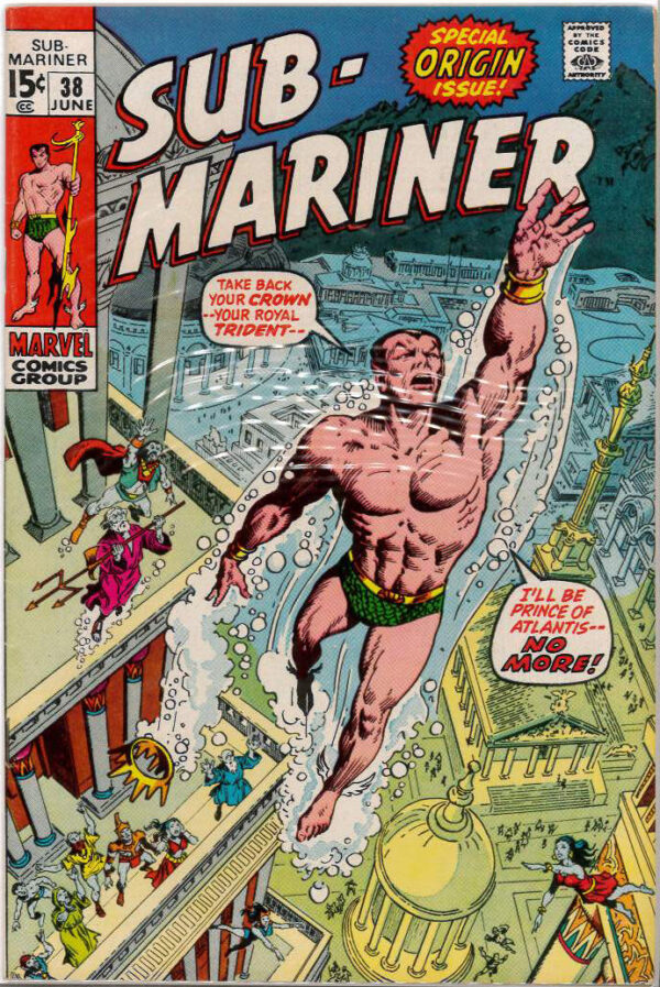 SUB-MARINER (1968-1974 SERIES) #38: 9.2 (NM)