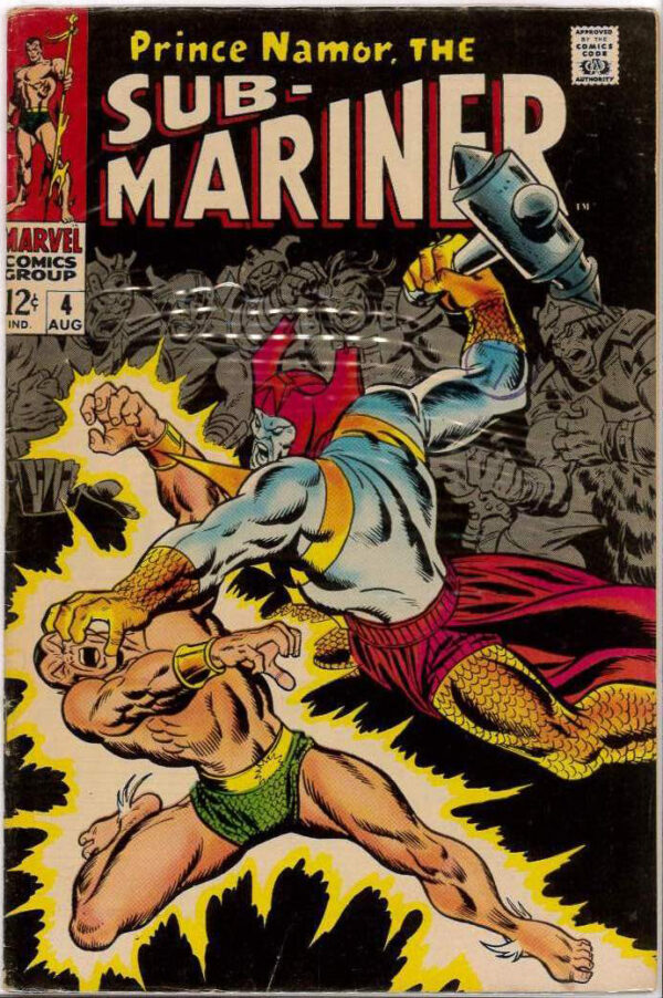 SUB-MARINER (1968-1974 SERIES) #4: 8.0 (VF)