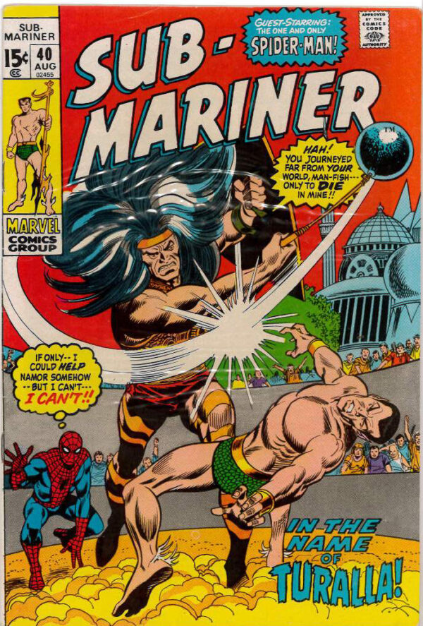 SUB-MARINER (1968-1974 SERIES) #40: 9.2 (NM)