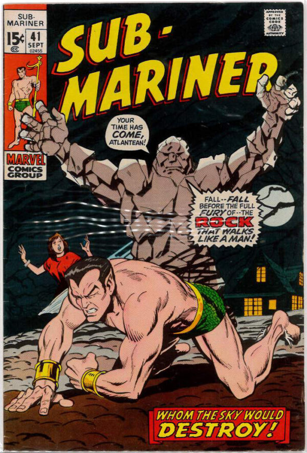 SUB-MARINER (1968-1974 SERIES) #41: 9.2 (NM)