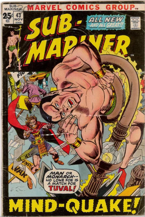 SUB-MARINER (1968-1974 SERIES) #43: 5.0 (VG/FN)