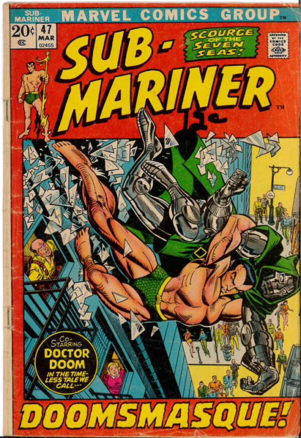 SUB-MARINER (1968-1974 SERIES) #47: 4.0 (VG)