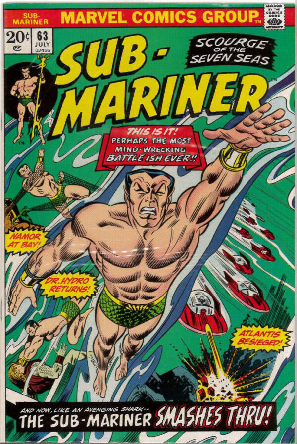 SUB-MARINER (1968-1974 SERIES) #63: 7.0 (FN/VF)