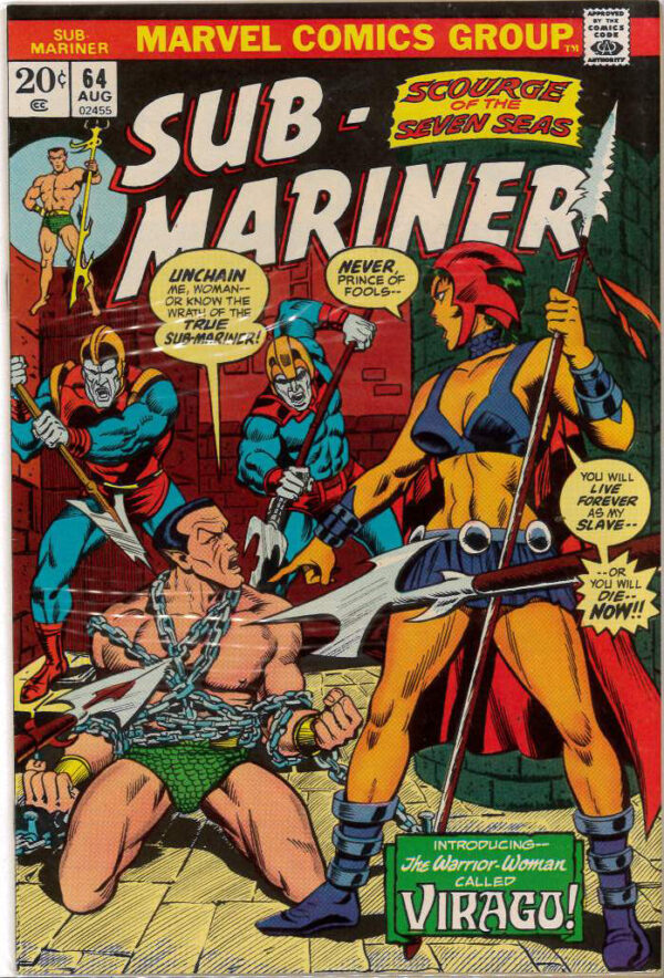 SUB-MARINER (1968-1974 SERIES) #64: 9.8 (MT)